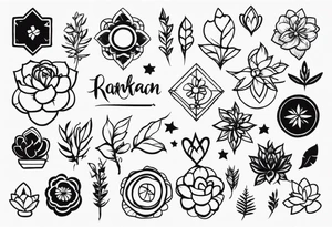 name tattoo tattoo idea
