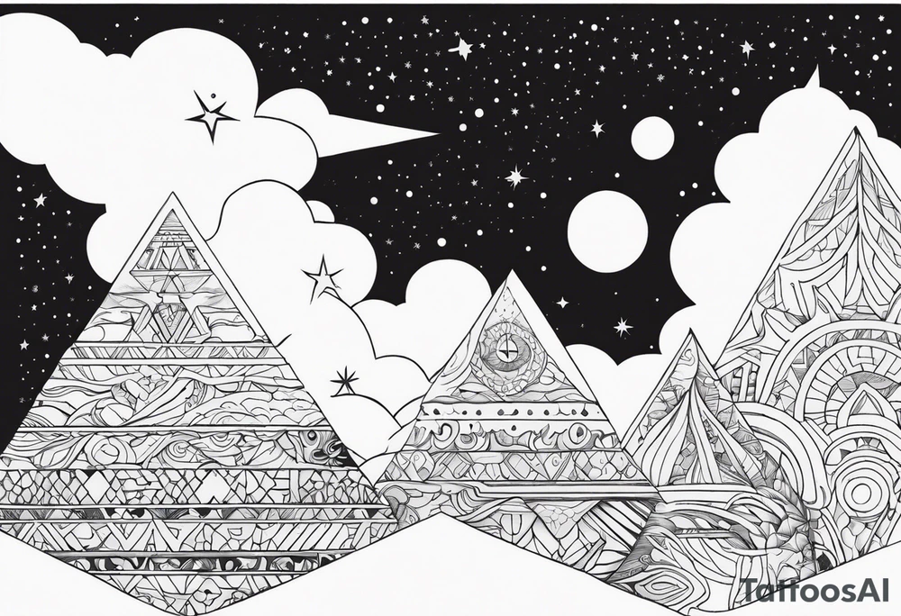 milkway tattoo idea