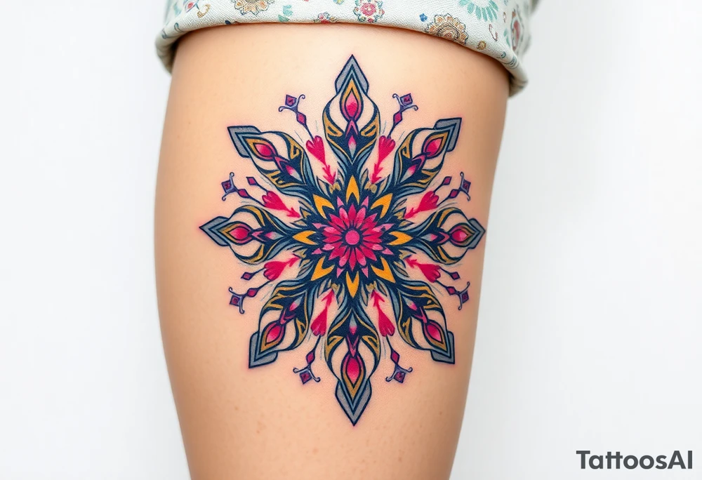 kaleidoscope tattoo idea