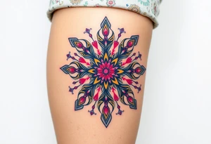 kaleidoscope tattoo idea