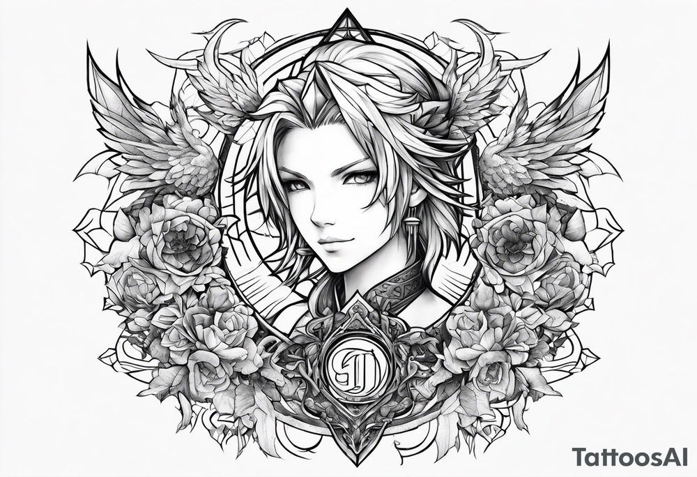 Final fantasy nine tattoo tattoo idea