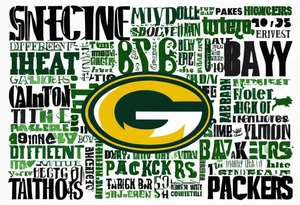 different text fonts for the sentence - and the Green Bay Packers. In that Order. tattoo idea