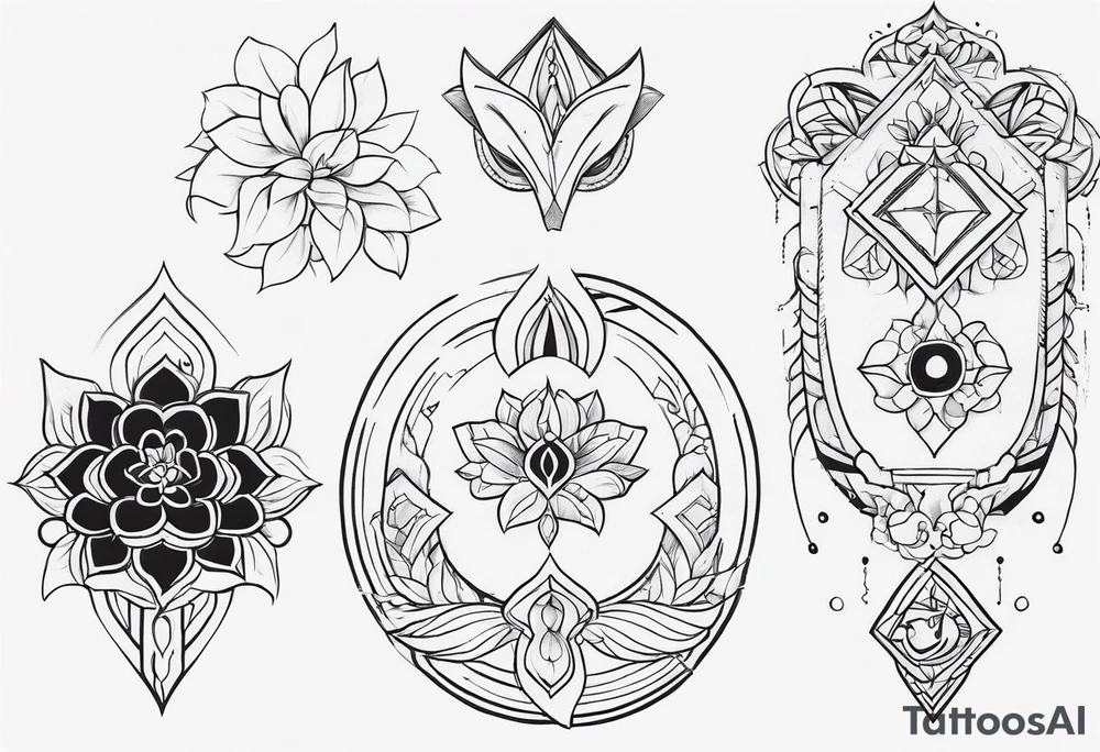 draw a tattoo in chest and shoulder tattoo idea