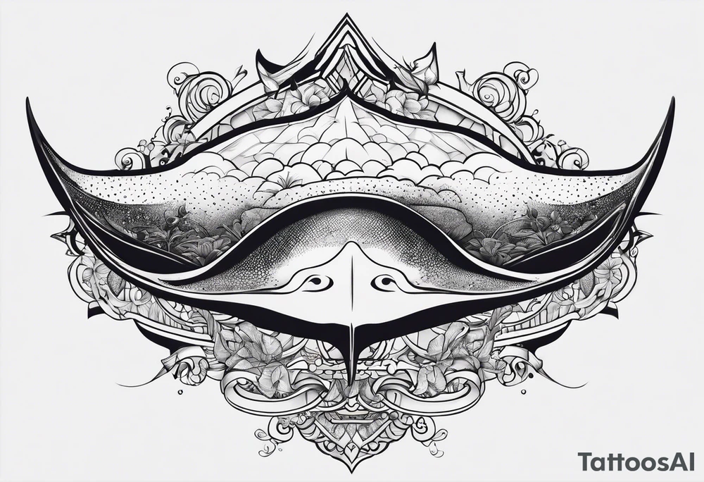 stringray tattoo idea