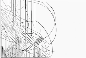 abstract tattoo idea