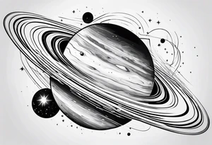 andromeda galaxy tattoo idea
