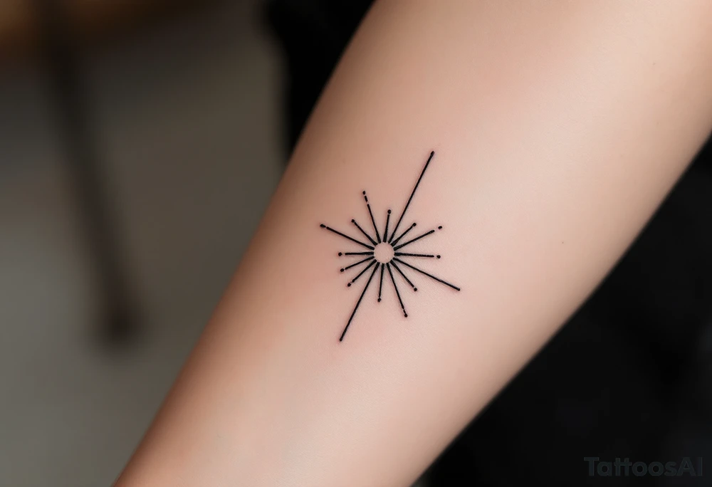 radiacion logo tattoo idea