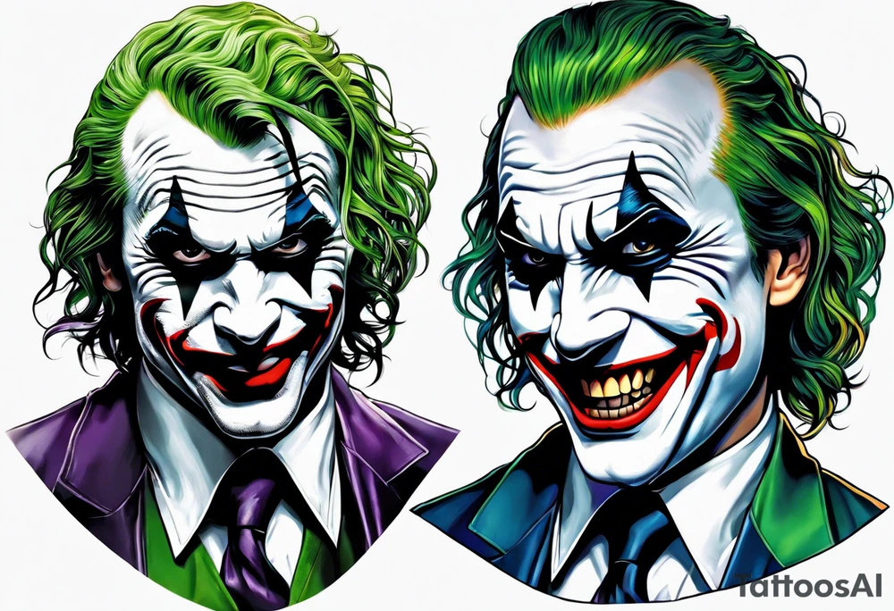 Joker tattoo idea