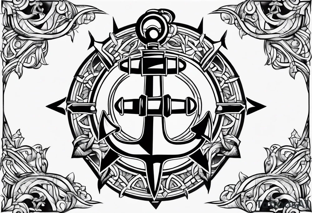 Fire 
Anchor tattoo idea