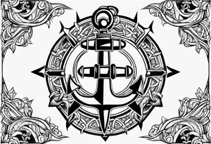 Fire 
Anchor tattoo idea