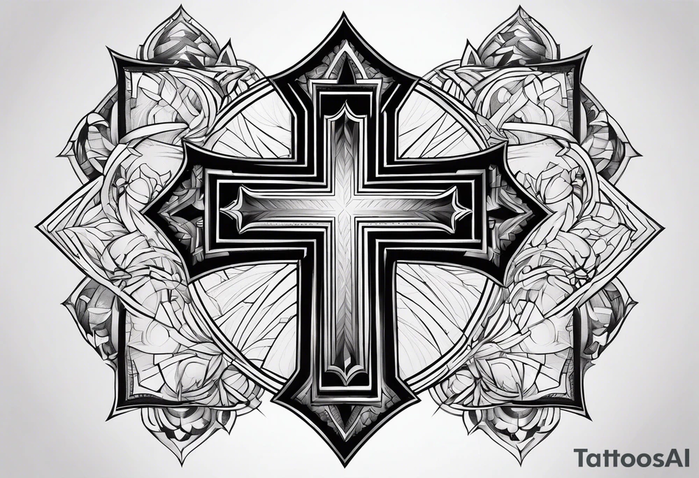 Cross tattoo idea