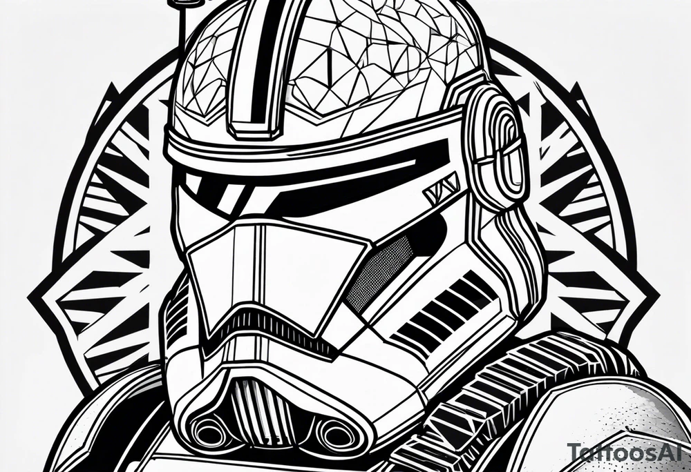 captain rex clone trooper tattoo idea