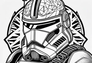 captain rex clone trooper tattoo idea