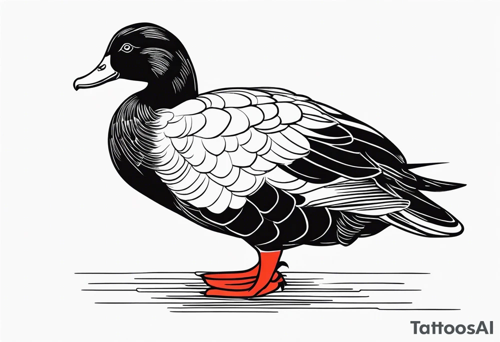 Muscovy Duck tattoo idea
