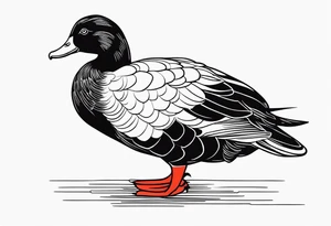 Muscovy Duck tattoo idea