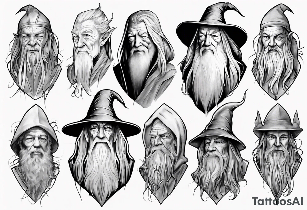 Gandalf tattoo idea