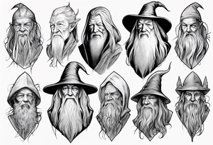 Gandalf tattoo idea