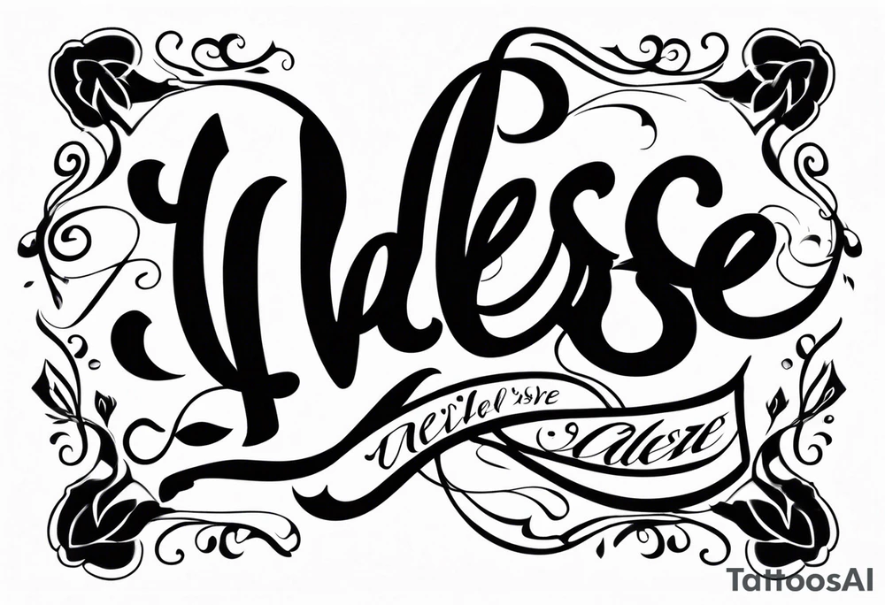 Ivelisse tattoo idea