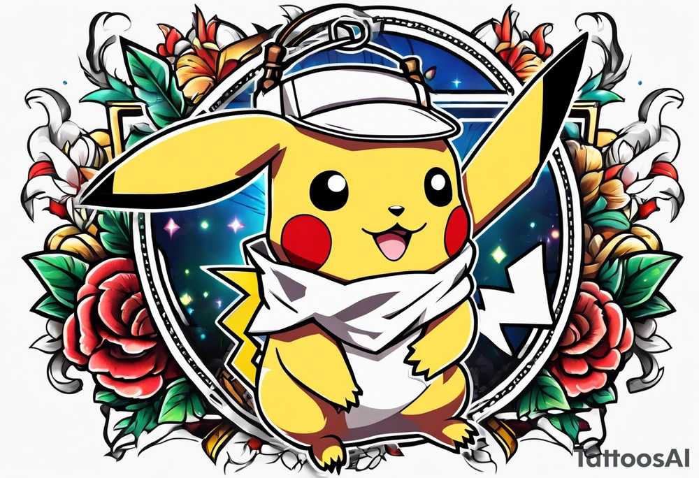 pikachu gameboy tattoo idea