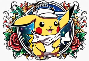 pikachu gameboy tattoo idea