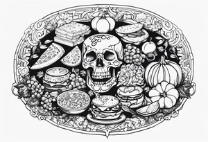 Gluttony tattoo idea