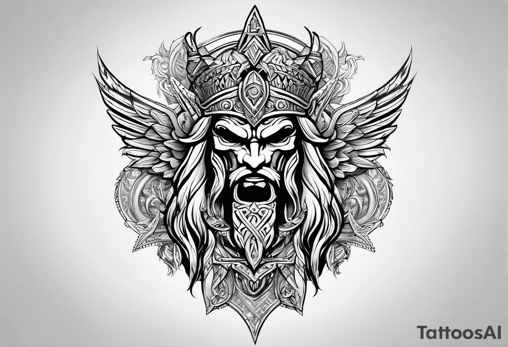 Valhalla tattoo idea