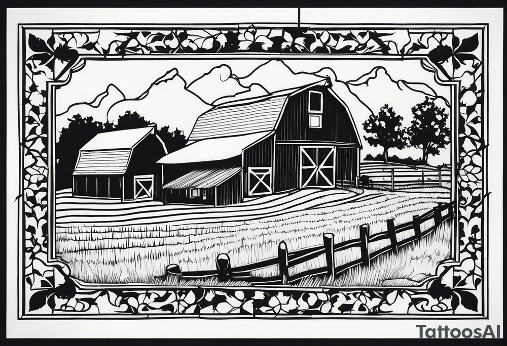 farms tattoo idea