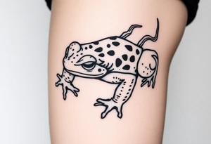 Toad sage japanese traditional tattoo idea
