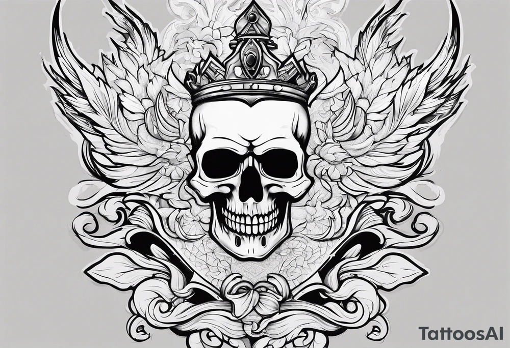 trident tattoo idea