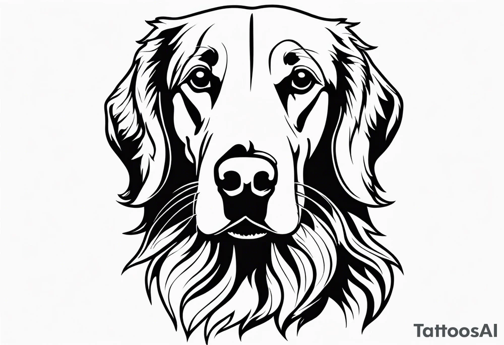 irish setter tattoo idea