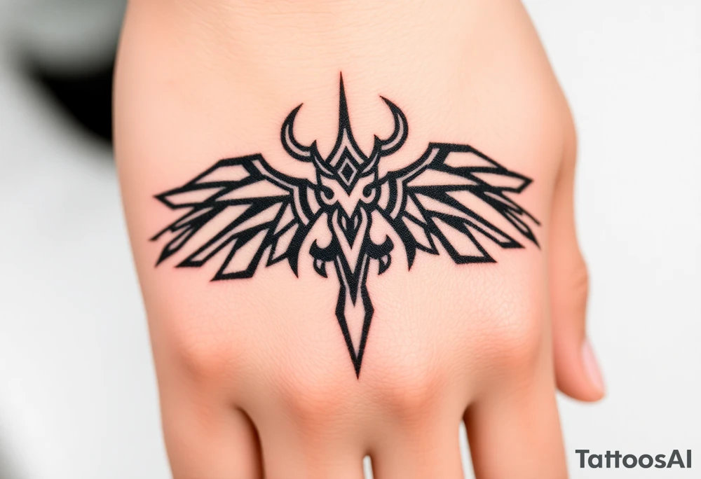 Traditional behemoth symbol tattoos from antiquity tattoo idea