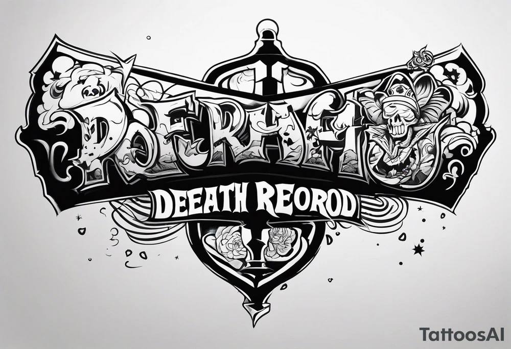 Forearm death row records tattoo idea