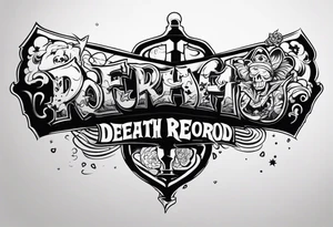 Forearm death row records tattoo idea