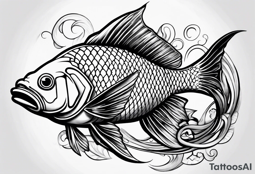 coyfish tattoo idea