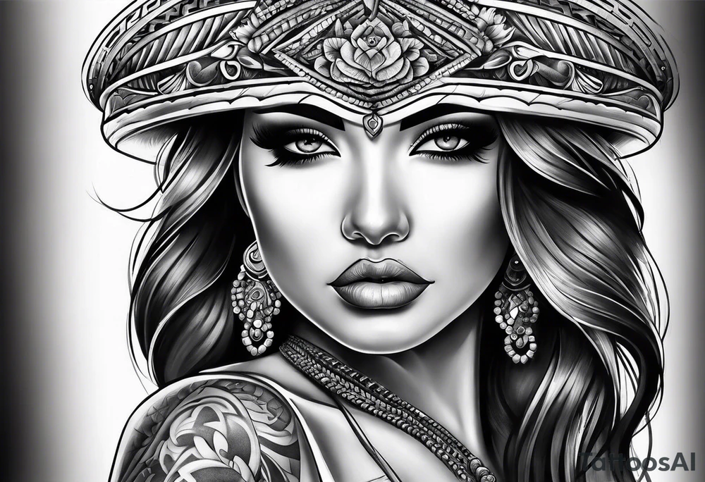 Chicano tattoo idea