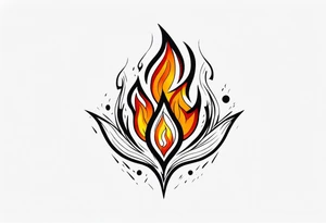 fire tattoo idea