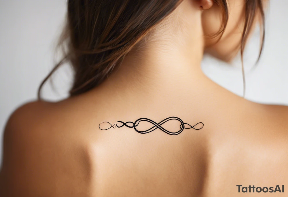 Eternity Symbol: A delicate, outlined infinity symbol as the foundation of the tattoo. 
Puzzle Piece: One small, outlined puzzle piece placed along one of the loops of the eternity symbol (typically on the lower curve or where the lines cross in the middle). 
Handwritten Text: Your sister’s words, “to my favorite sister,” can flow along the curve of the infinity symbol, following its shape. 

Positioned horizontally on your ankle for a balanced look. tattoo idea