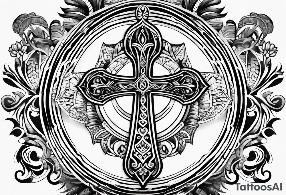 ankh, maori tattoo idea