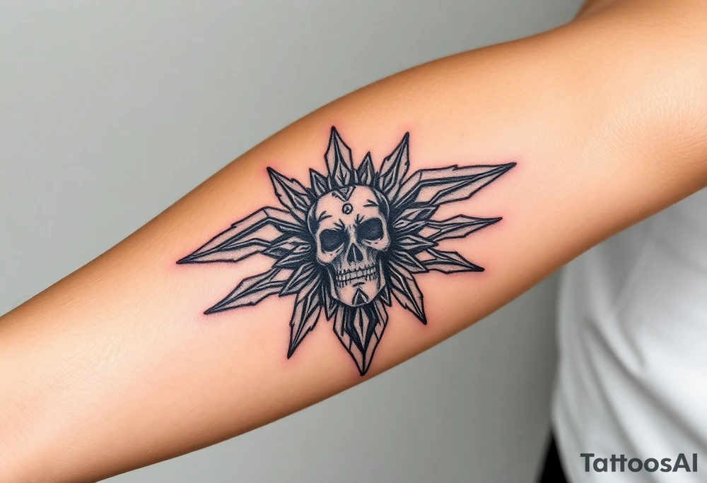 victory over coma and methadone. a new life in meditation. tattoo on the arm tattoo idea