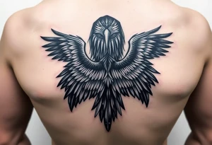 Itachi with ravens tattoo idea