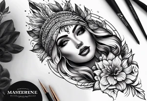 forearm sleeve tattoo idea