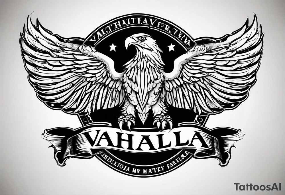 Valhalla military tattoo idea