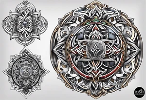 dara knot shoulder tattoo tattoo idea