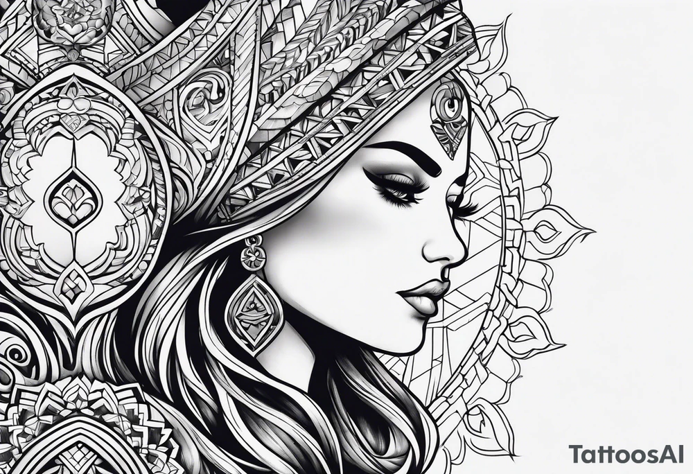 Romanian heritage tattoo idea