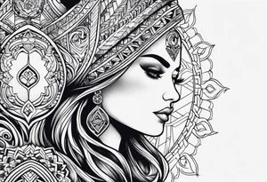 Romanian heritage tattoo idea