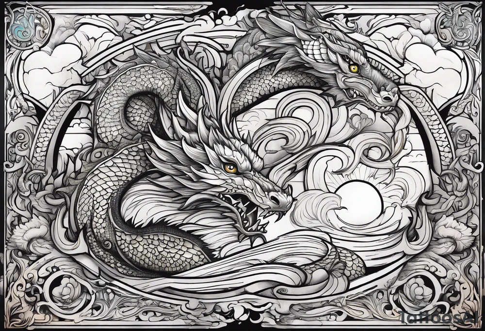 Open book, coming to life, whimsical, dragons tattoo idea