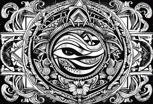 Manly, cool tattoo idea