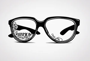 capricorn sunglasses shotgun tattoo idea