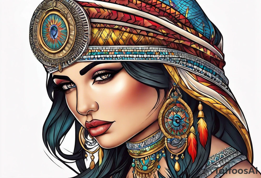 isis tattoo tattoo idea