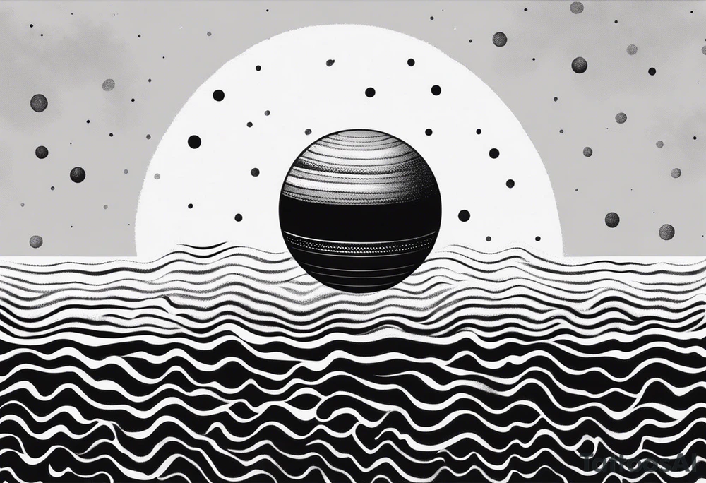 simple jupiter tattoo design tattoo idea